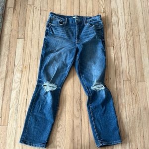 Good American Good Legs Cigarette High Rise Jeans